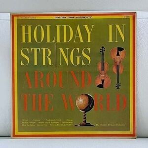 LP Holiday In Strings Around The World Vinyl Record